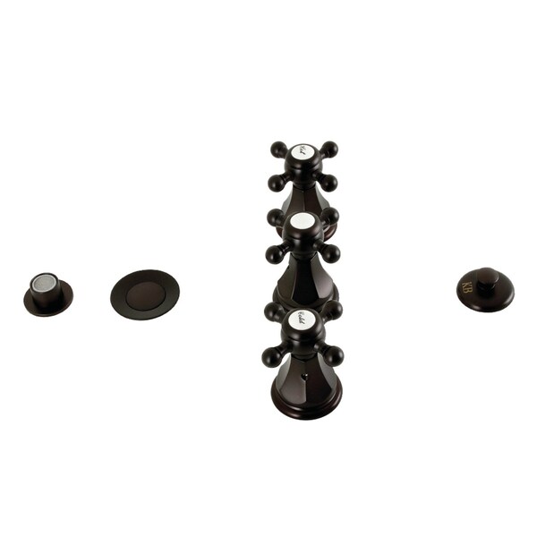 ThreeHandle Bidet Faucet, Oil Rubbed Bronze